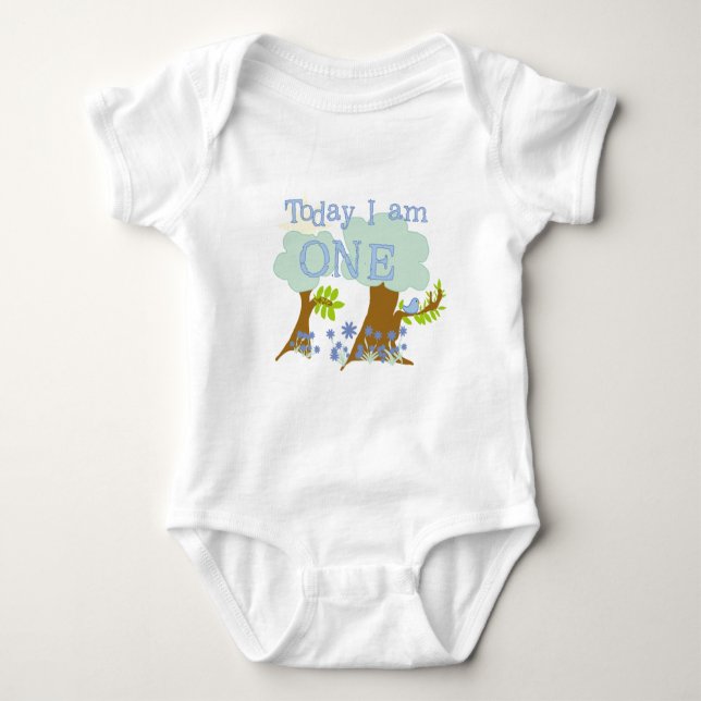 Pequenos Camisetas e presentes de primeiro anivers (Frente)