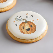 Pequenos Cookies de Açúcar Chá de fraldas de Boo H