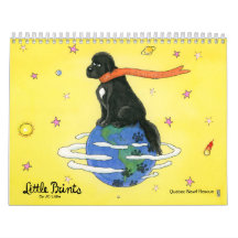 Pequenos Impressões - Calendário de Cães Funny New