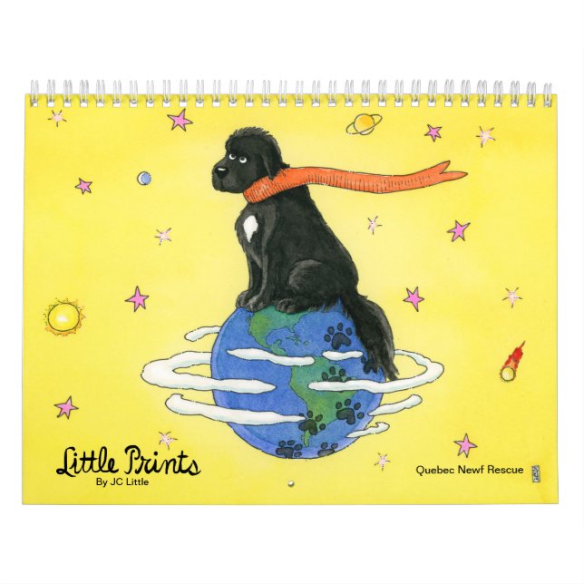 Pequenos Impressões - Calendário de Cães Funny New (Capa)