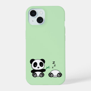 Pequenos Pandas Bonitos em Verde