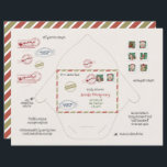 Pequenos Papais noeis e envelopes Elf Origami DIY<br><div class="desc">Modelo de envelope origami de Elf e Papai Noel dobrável. Substitua os elementos movendo-os para dentro/fora do envelope usando o botão "Design usando a ferramenta Design". O envelope vai conter letras minúsculas,  que você pode comprar no meu compro. O tamanho das letras é 2, 75x4".</div>