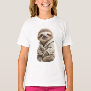 Pequenos Sloth de Suéter Aconchegante