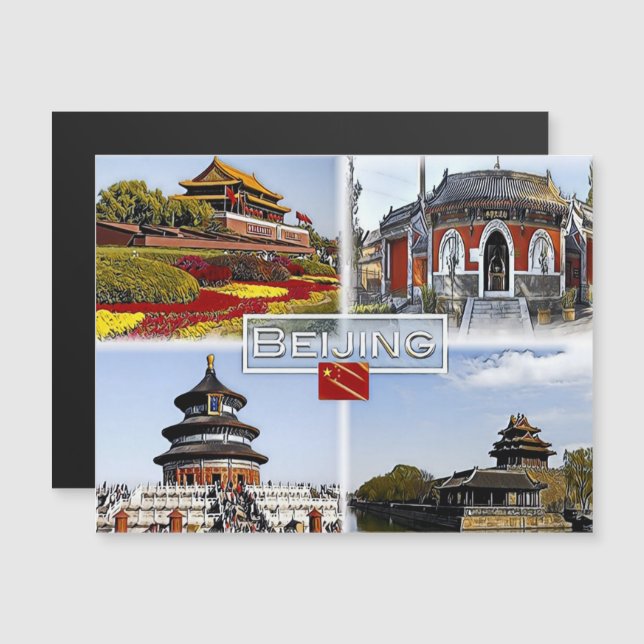 Pequim - China - Mosaico - (Frente/Verso)