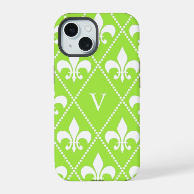 Pera Fleur de Lis c/ monograma (Verso)