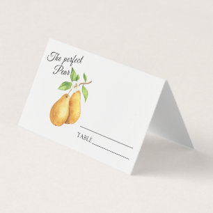 Peras chá de panela - número da mesa de casamento