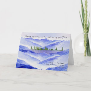 Perda de Cartão de condolências, Cartão de condolê