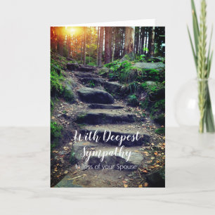 Perda De Cartão de condolências Cônjuge