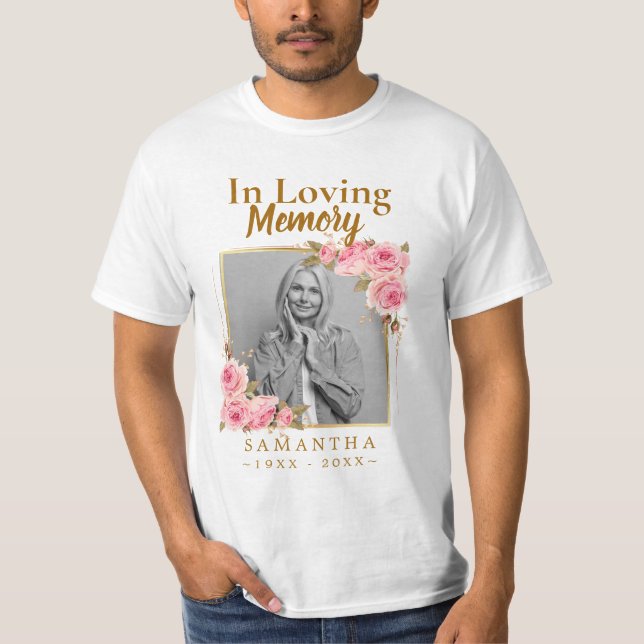 Perda de fotos da mãe em T-Shirt adorável (Frente)