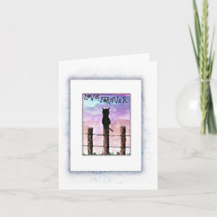 Perda de Gato, Morte, Cartão de condolências