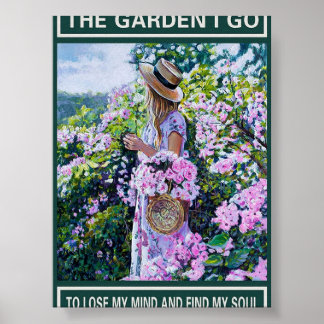 Perder sua mente Encontre seu poster vintage de al