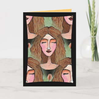 Perdido na oração - cartão da Inter-Fé