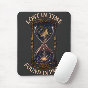 Perdido No Tempo Encontrado Nas Páginas Mouse Pad