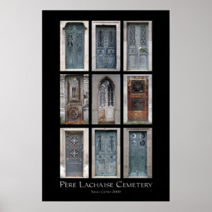 Père Lachaise Cemetery Crypt Impressão