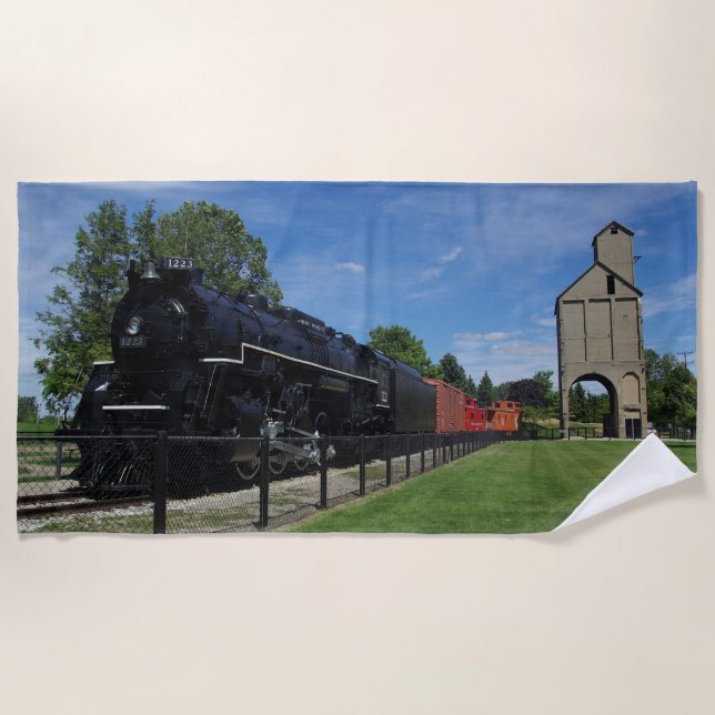 Pere Marquette 1223 toalha de praia (Frente)