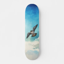 Peregrine falcon Skateboard