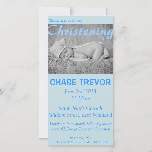 Perfect Christening (Frente)