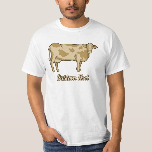 Perfil de Vaca T-Shirt (Frente)