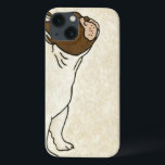 Perfil do Bulldog Francês Procurando<br><div class="desc">Chariklia Zarris sabe como capturar a melhor emoção em cada um de seus desenhos. Não é exceção neste desenho simples e contemporâneo de um buldogue francês. Obtenha esta legal imagem com o tema do cão no seu produto Zazzle hoje mesmo.</div>