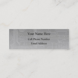 Perfil e cartão de visita da conversa da