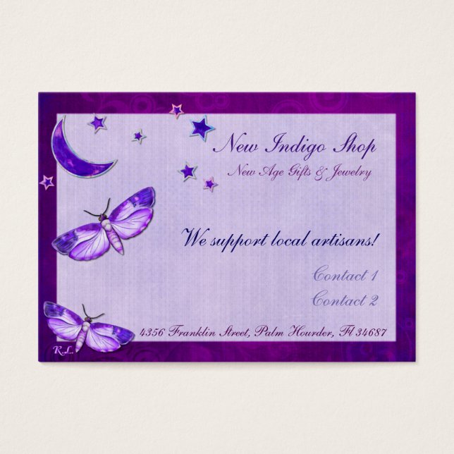 Perfil PERSONALIZADO da Nova Era Mística (Frente)