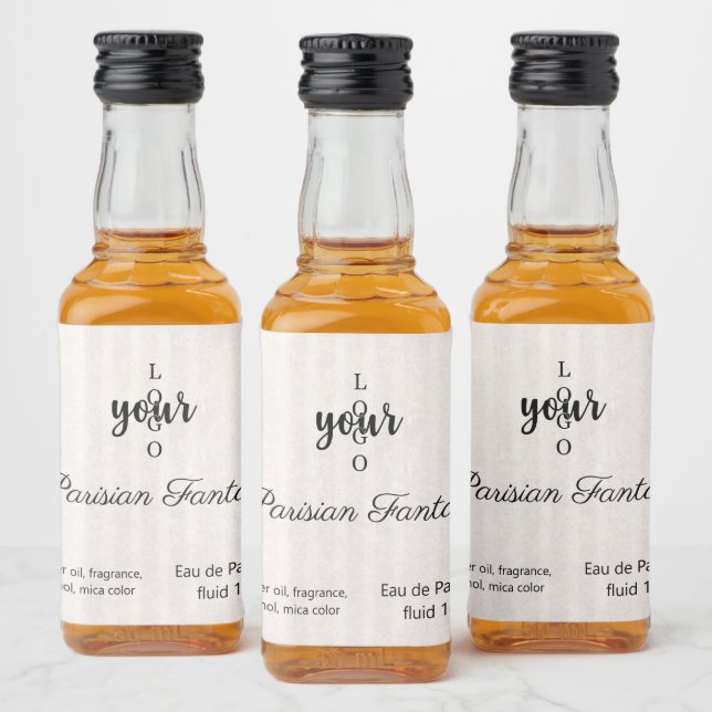 Perfume de Logotipo de Perfume de Pergaminho Vinta (Garrafas)