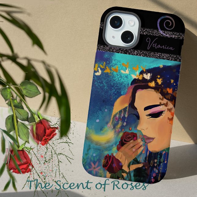 Perfume de Rosas  (Scent of Roses I phone Case)