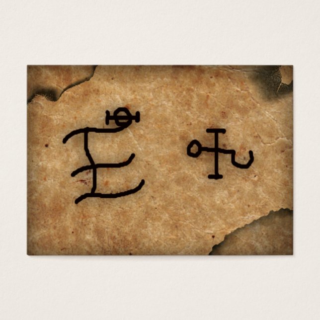 "pergaminho" de tatu rainael (Frente)