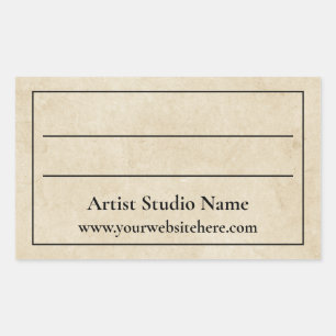 Pergaminho para trás do adesivo com etiqueta de Tr