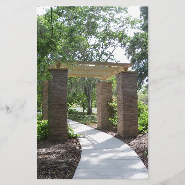 pergola no caminho (Frente)