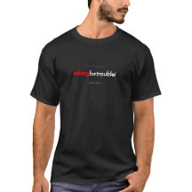 perguntando por problemas! Camiseta