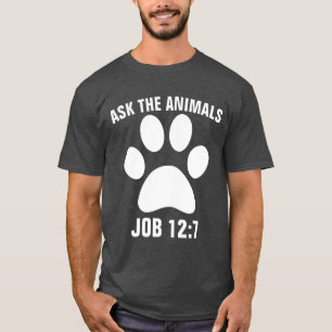 PERGUNTE AOS ANIMAIS T-Shirts CAT