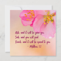 Pergunte, E Será Cristão Inspirador Floral