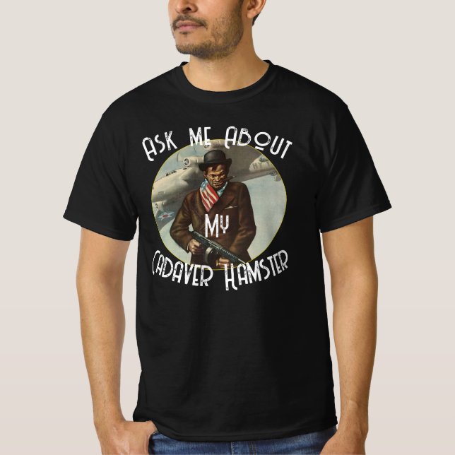 Pergunte-me Sobre a Minha Camiseta do Festa do Ham (Frente)
