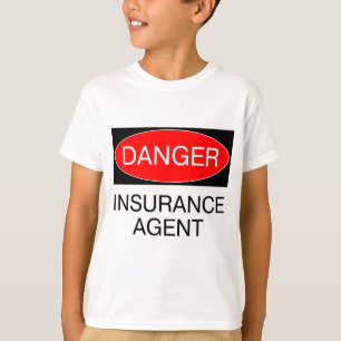 Perigo - Agente De Seguros Engraçado T-Shirt Mug H
