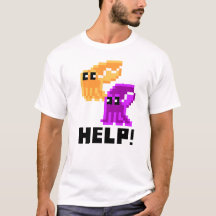 Perigo "ajuda dos chocos!" T-shirt dos homens da