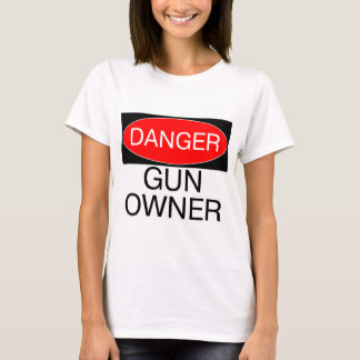 Perigo - Camiseta Divertida para Proprietário de A