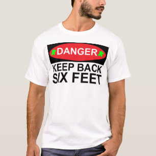 Perigo Mantém-Se De Volta Em T-Shirt A Seis Metro