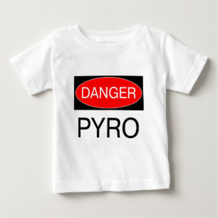 Perigo - Píro Engraçado Pirotécnico T-Shirt Mug Ba