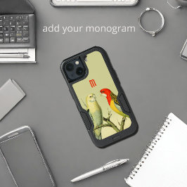 Periquitos de safra - monogramas