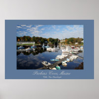 Perkins Cove, Maine Impressão