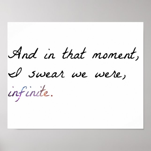 Perks of Bean Wallflower aspas Poster (Frente)