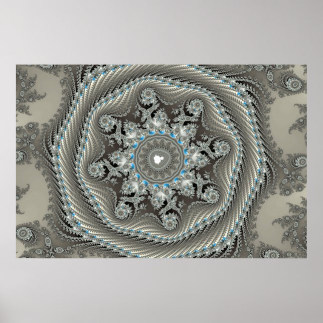 Permafrosting - Fractal Poster (Frente)