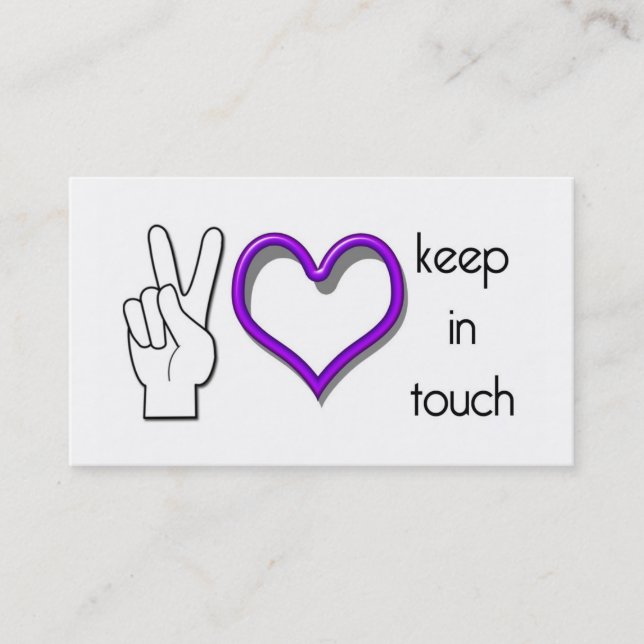 Permanece em contacto o acampamento do cartão (Frente)