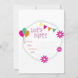 Permite Convite de festas