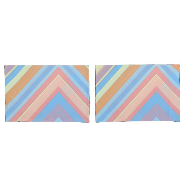 Pernas de Ferrugem Padrão Geométrico Fronhas – Mod (Frente - conjunto)