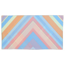 Pernas de fronha com padrão geométrico de ferrugem