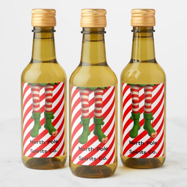 Pernas Engraçadas de Elfo Natal | Travessuras do P (Garrafas)