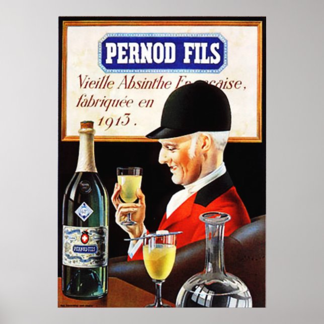 Pernod Fils Poster (Frente)