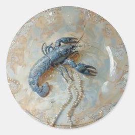 Pérola - Autocolantes redondos para artigos de pap